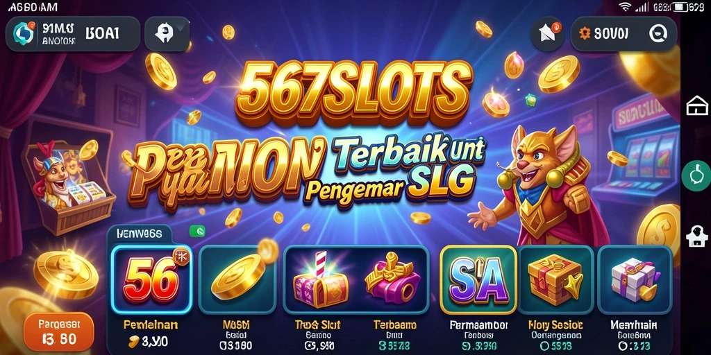 Tampilan gameplay seru di 567SLOTS dengan slot yang beragam.