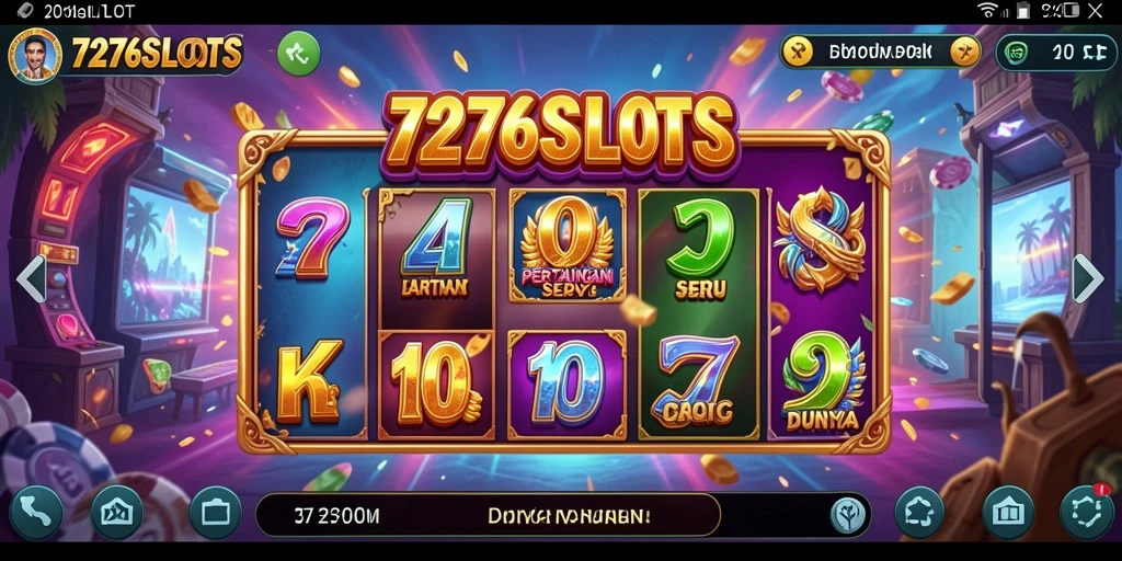 Screenshot gameplay <strong>7276SLOTS</strong> yang menunjukkan aksi pertarungan yang seru.