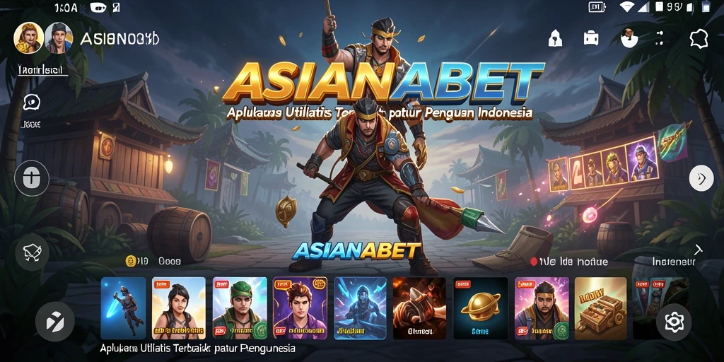 Screenshot ASIANABET yang menampilkan antarmuka pengguna yang intuitif.