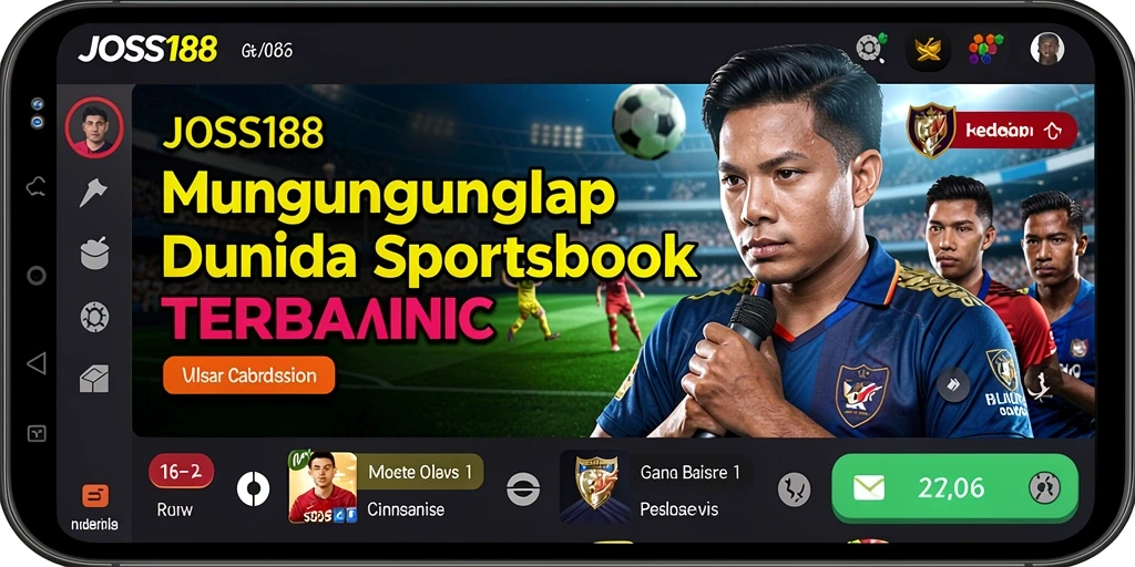 Tampilan menarik dari gameplay Sportsbook JOSS188 dengan berbagai opsi taruhan.