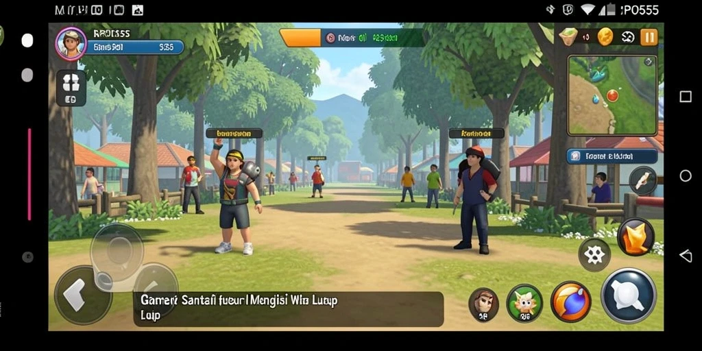 Tampilan gameplay MPO555 menyenangkan dan penuh warna.