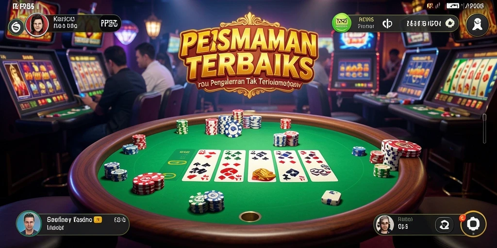 Screenshot utama RP55 menampilkan gameplay yang mendebarkan dari permainan Kasino.
