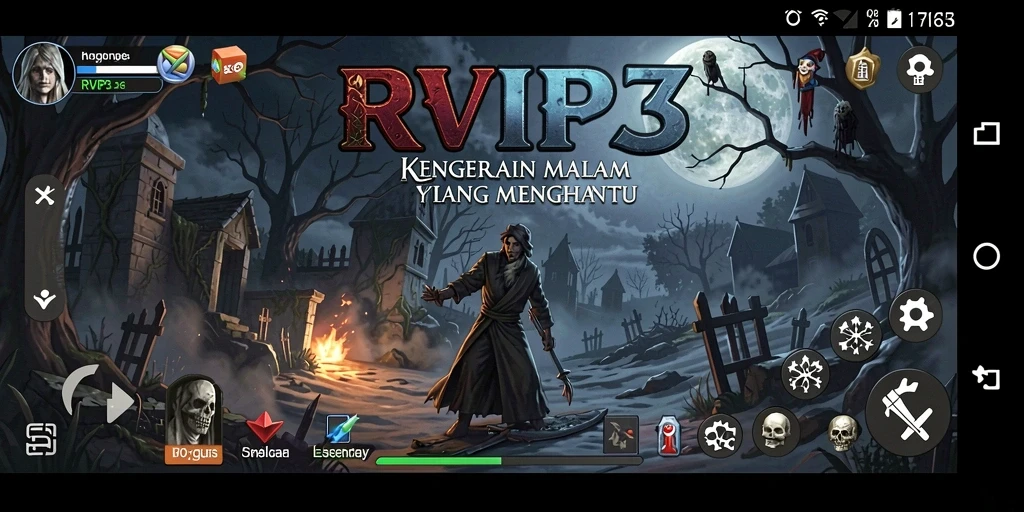 Gameplay seram dengan suasana kegelapan yang mengintimidasi.