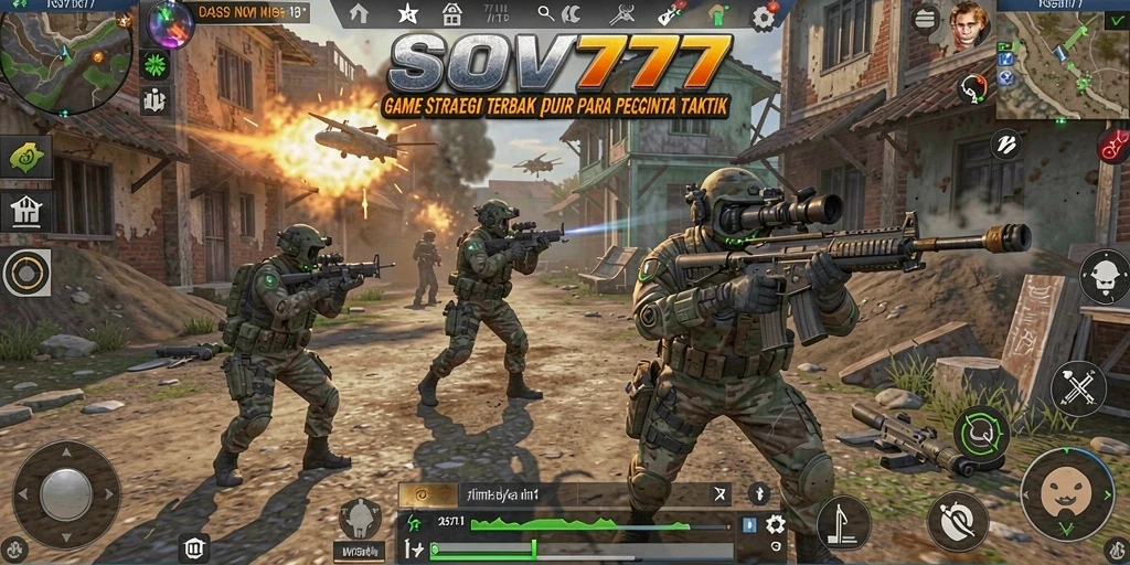 Tampilan gameplay menarik SOV777 dengan elemen strategi yang mendebarkan.