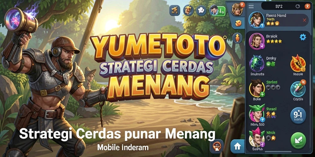 Tampilan gameplay YUMETOTO yang menegangkan penuh strategi.